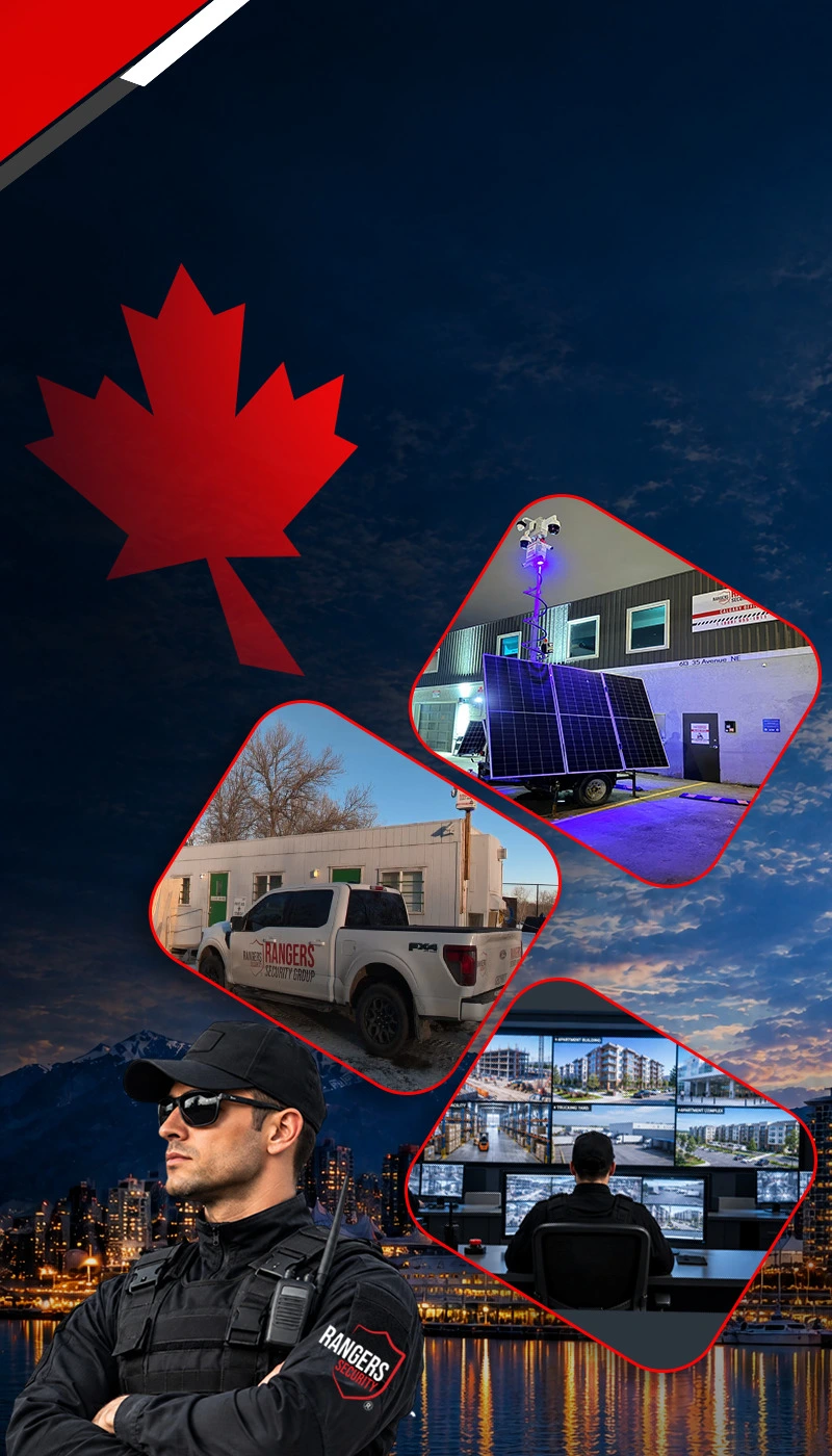 About our professional security services across Canada